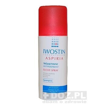 Iwostin Aspiria, antyperspirant, trójaktywny, spray, 150 ml
