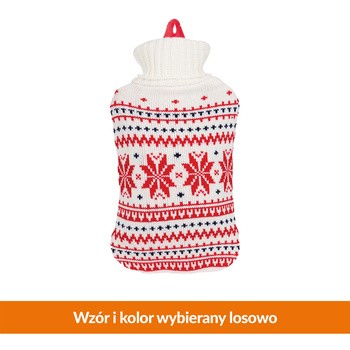 Sanity, termofor gumowy w pokrowcu, 2 l, 1 szt.