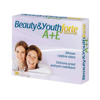 Beauty & Youth Forte A+E, kapsułki, 30 szt