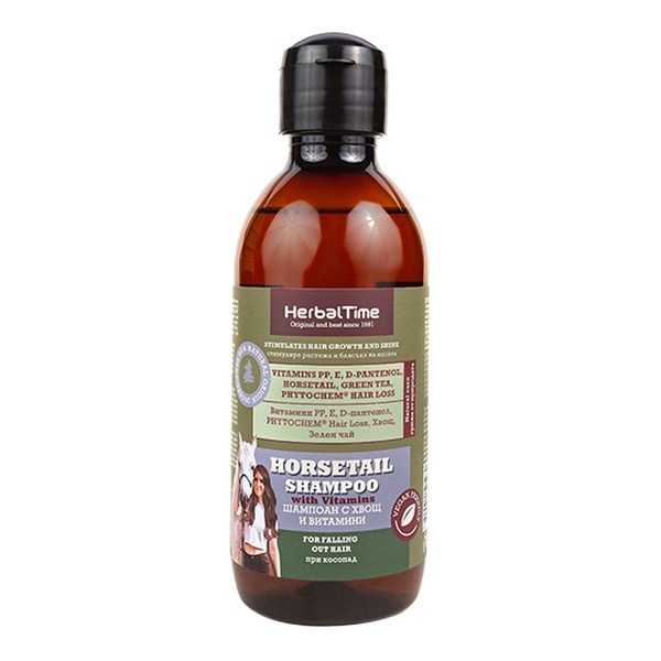 Herbal Time Herbal Time, szampon do włosów ze skrzypem polnym i witaminami, 240 ml — Inhaltsstoffe und Bewertung