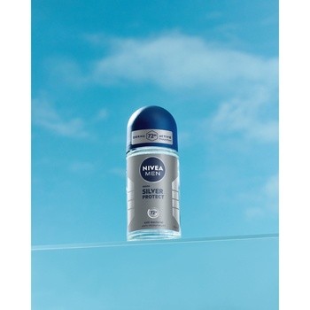 Nivea Men Silver Protect, antybakteryjny antyperspirant, roll-on, 50 ml