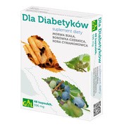 Dla Diabetyków, morwa, borówka, kora cynamonu, 596 mg, kapsułki, 48 szt.