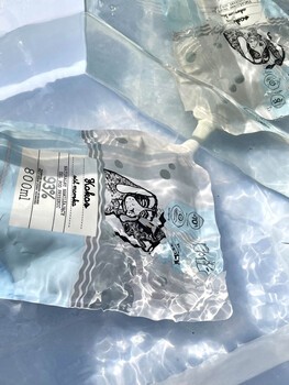 Yope Kokos i Sól Morska, żel pod prysznic, zapas, 800 ml