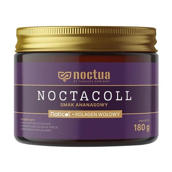 Noctua Noctacoll, proszek, smak ananasowy, 180 g