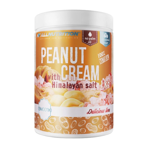 ALLNUTRITION Allnutrition Peanut Cream, krem orzechowy z solą himalajską, 1000 g