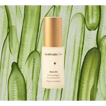Health Labs Care Glow On, rozświetlający krem pod oczy, 15 ml