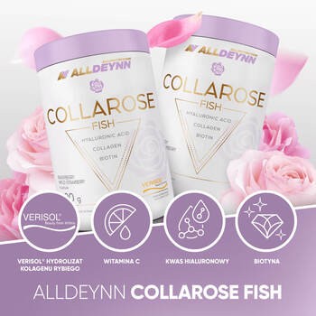 Allnutrition CollaRose Fish, proszek, smak naturalny, 300 g