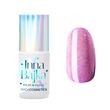 Maga Cosmetics Inna Bajka, lakier hybrydowy z pyłkiem, 863 pink galaxy, 6 ml