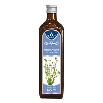 Oleofarm, LinumVital, olej lniany tłoczony na zimno, 500 ml