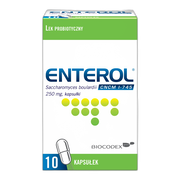 Enterol, 250 mg, kapsułki, 10 szt