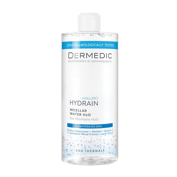 Dermedic Dermedic Hydrain, płyn micelarny H2O, 500 ml