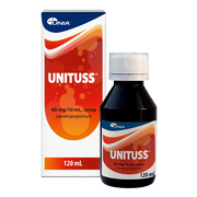 Unituss, 60 mg/10 ml, syrop, 120 ml