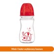 Canpol Easy Start, antykolkowa butelka "Kolorowe zwierzęta", szerokootworowa, 240 ml