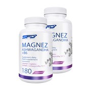 2x Zestaw SFD Magnez Ashwagandha + B6, tabletki, 180 szt. https://azcdn.doz.pl/image/d/product/c9c925d4-scale-180x180.png