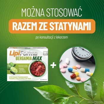 LipiForma Bergamia Max, kapsułki twarde, 30 szt.