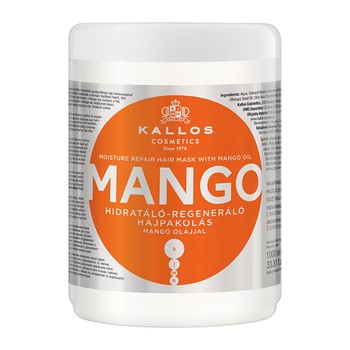 Kallos Kjmn, Maska nawilżająca Mango, 1000 ml