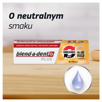Blend-a-Dent Plus, krem, mocujący do protez, 40 ml