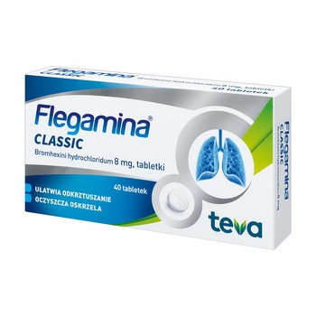 Flegamina, 8 mg, tabletki, 40 szt.