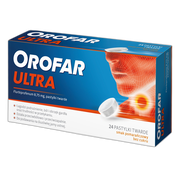 Orofar Ultra, 8,75 mg, pastylki twarde, 24 szt.