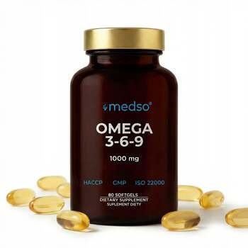 Medso Omega 3-6-9 1000 mg, kapsułki miękkie, 80 szt.