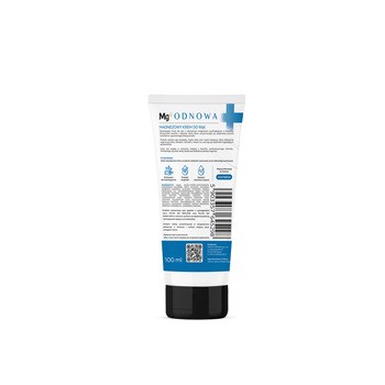 Mg12 Odnowa, magnezowy krem do rąk z biszofitem, 100 ml
