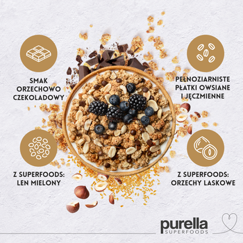 Purella Superfoods, Protein, granola, 300 g