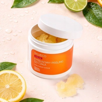 Sylveco Pure Line, peeling do ciała, cytrusowy, 400 g