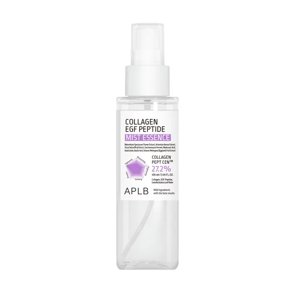 Эссенция-спрей для лица APLB Collagen EGF Peptide Mist Essence, увлажняющая, для зрелой и сухой кожи, 105 мл