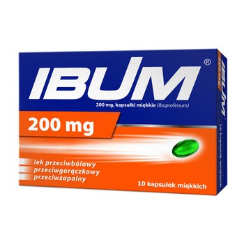 Ibum, 200 mg, kapsułki elastyczne, 10 szt.