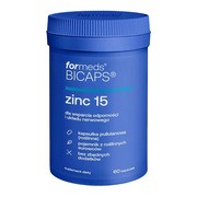 Formeds Bicaps Zinc 15 Chelate, kapsułki twarde, 60 szt.