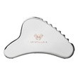 Crystallove, płytka do masażu ciała gua sha ze stali nierdzewnej, 1 szt.