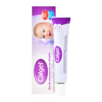 Calgel, żel do stosowania na dziąsła, 10 g (tuba)