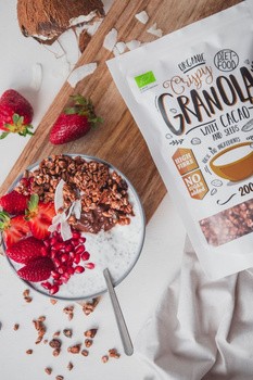 Diet-Food, Bio Granola z Kakao, 200 g