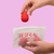 Ibra Makeup Blender Sponge, gąbeczki do makijażu, czerwone, 3 szt.
