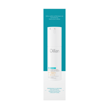 Oillan Hydrating, krem nawilżający do twarzy SPF50+ dla skóry suchej i wrażliwej, 50 ml