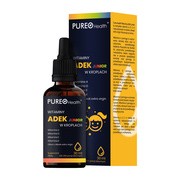 Pureo Health Witaminy ADEK Junior, krople, 30 ml