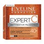 Eveline Expert C Aktywator Młodości 40+, przeciwzmarszczkowy krem-serum, redukcja przebarwień, 50 ml