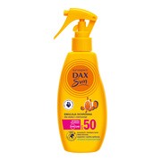 Dax Sun, emulsja ochronna dla dzieci i niemowląt, SPF 50, 200 ml https://azcdn.doz.pl/image/d/product/3d662fa0-scale-180x180.png