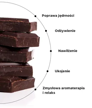 Veoli Botanica, Good Chocolate Mood, świeca do masażu, 100 ml