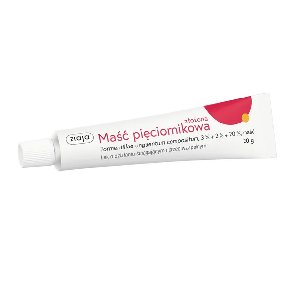 Maść pięciornikowa złożona 20g [Ziaja] - Ziaja