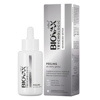 Biovax Trychologic Advanced Detox, peeling do skóry głowy, 50 ml