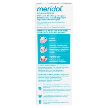 Meridol Ochrona Dziąseł, płyn do płukania jamy ustnej, 400 ml