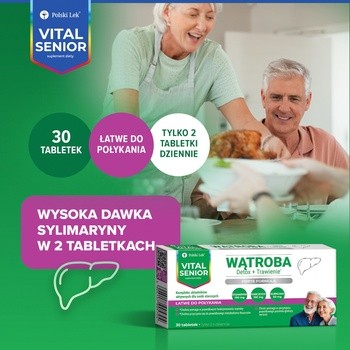 Vital Senior Wątroba, tabletki, 30 szt.
