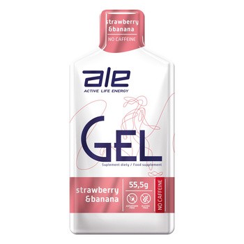ALE Gel Strawberry Banana, żel, 55,5 g