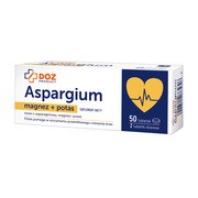 DOZ Product Aspargium Magnez+Potas, tabletki powlekane, 50 szt. https://azcdn.doz.pl/image/d/product/8a234188-scale-180x180.png