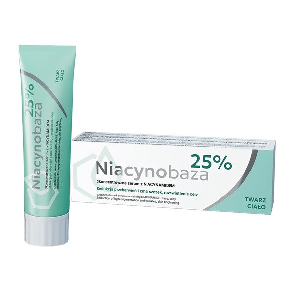 Niacynobaza Niacynobaza 25%, skoncentrowane serum z niacynamidem, 30 g