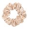 Crystallove, gumka do włosów z jedwabiu, złota, 1 szt.