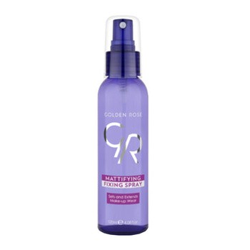 Golden Rose Mattifying Fixing Spray, matujący spray utrwalający makijaż, 120 ml
