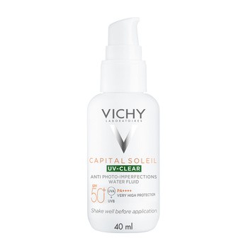Vichy Capital Soleil, fluid przeciw niedoskonałościom, SPF 50+, 40 ml