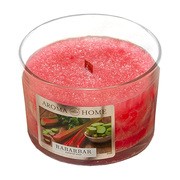 Aroma Home, Rabarbar unique fragrance, naturalna świeca zapachowa, 115 g